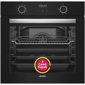 Resim Simfer 8215 10 Fonksiyon Airfry Plus Siyah Cam Ankastre Fırın 