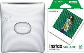 Resim SQ Link Beyaz Ex D Akıllı Telefon Yazıcısı ve 10'lu Film 