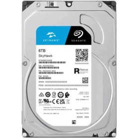 Resim techthore SEAGATE SKYHAWK, ST6000VX009, 3.5", 6TB, 256Mb, 5400Rpm, Güvenlik, HDD 