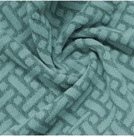 Resim Tuğla Desen Sandalye Kılıfı Yıkanabilir Likralı Esnek Lastikli Sandalye Örtüsü Mint 