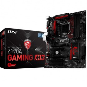 Resim MSI 1151 Z170a Gamıng M3+ddr4 64 Gb Ram Destekl+3600 Mhz+m.2.sata Ssd 4 Ram Girişli 