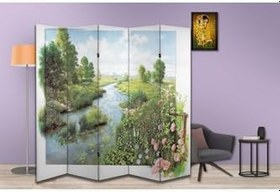 Resim Doğa Temalı Özel Tasarım Paravan Room Divider PRV1102, 180 x 180 