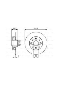Resim Bosch 0986479s43 Arka Fren Aynası Crossland-c3-c3aircross-c4-307-208-207-2008 13 249x9x4dl Dolu 1613500780 