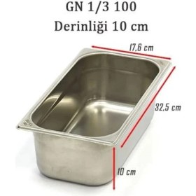 Resim 1/3 100 Gastronom Küvet (4 Lt) 