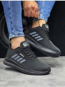 Resim Khayt Bezero Su Ve Soğuk Dayanıklı Erkek Kadın Spor Ayakkabı Siyah - Füme 