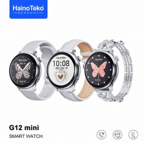 Resim Teknowear Haino Teko Smart Watch G Serisi 3Kordonlu Amoled Ekran Zarif G12 Mini Akıllı Saat 