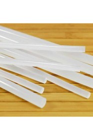 Resim Nettenevime Sıcak Silikon Çubuğu 1 KG 7MM-30CM Mum Silikon İnce Uç Şeffaf 