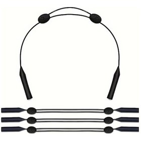 Resim Hightower Gözlük Askısı 1/3 Adet Siyah Ayarlanabilir Spor Kordon 15.75 İnç 