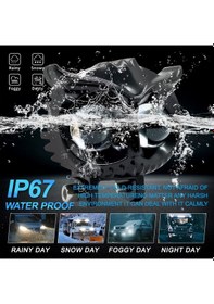 Resim Space Offroad Sis Lambası Baykuş Tip Beyaz-amber Çakarsız 40w 12-30v Adet 