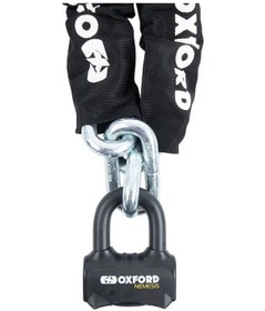 Resim Oxford Motosiklet Nemesis Zincir Kilit 16mmx1.5m Lk473 