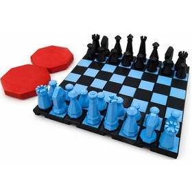 Resim Satranç Ve Dama Takımı 