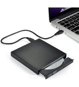 Resim Alfasis Harici DVD-RW USB 2.0 CD DVD Yazıcı Okuyucu 