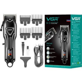 Resim Vgr V-051 Profesyonel Şarjlı Saç Kesme Makinesi - 300 Dakika Kesintisiz Güç & Seramik Bıçak 