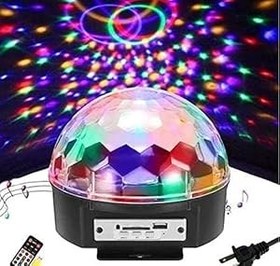 Resim Vipfoni LED Disko Topu: SD Kart ve USB Girişli Disko Işıklı Hoparlör 