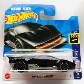Resim Kara Şimşek Knight Rider Concept Black 1:64 Ölçek Hotwheels 