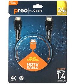 Resim MC24 HDMI 1.4 Versiyon Hdmi Kablo 1.8m 