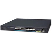 Resim Planet PL-XGS-5240-24X2QR 24 Port 0G SFP+ 2 Port 40G QSFP Stackable Yönetilebilir Switch Planet