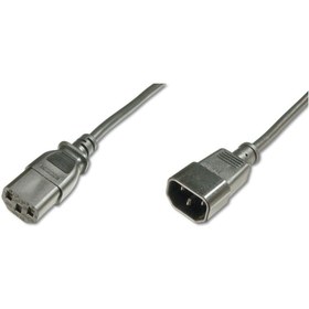 Resim Assmann Pc-monitör Arası Güç Kablosu, C14 Erkek - C13 Dişi, 5 Metre 