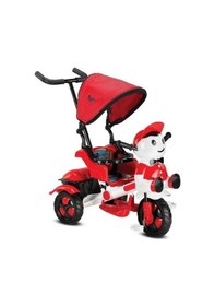 Resim Babyhope 125 Yupi Kırmızı-siyah 3 Tekerlekli Bisiklet Diğer 