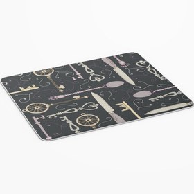 Resim Genel Markalar Kaşık Bıçak Kare Baskılı Mouse Pad-1565 