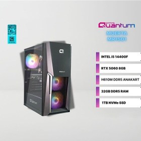 Resim Quantum Gaming MUERTA MR1501 i5-14400F 32 GB 1 TB NVMe SSD 8 GB RTX5060 Free Dos Masaüstü Oyuncu Bilgisayarı 