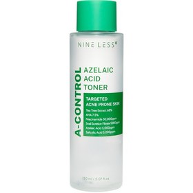 Resim Nineless - A Control Azelaic Acid Toner (Geniş Gözenek Siyah & Beyaz Nokta Pürüz Karşıtı AHA Tonik) 150ml 