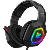 Resim Digital Computer Home Onıkuma K10 Rgb Oyun Kulaklığı Kablolu Kulaklık Gürültü Önleyici Mikrofonlu Kulak Üstü Kulaklık (Yurt Dışından) 