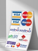 Resim Sticker Market Alışveriş, Kart Sticker Seti, Düz Yüzeyler Için A4 Boyutu Çıkartma Etiket Seti 