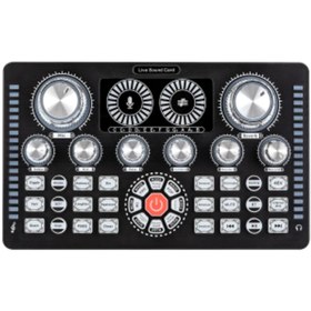 Resim KEEPRO Stüdyo ses kartı Canlı yayın ses kartı canlı yayın ses mixeri 