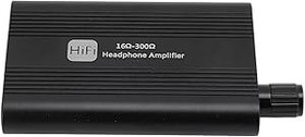 Resim Fockety Kulaklık Amplifikatörü, Taşınabilir 2 Aşamalı Kazanç Anahtarı HiFi Kulaklık Amfisi, 16-300 Ohm 3,5 Mm AUX Giriş Çıkışı Kulaklık Amfisi Mp3 Mp4 Telefon Bilgisayarları CD 