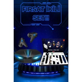 Resim Gamer Kulaklık ve Çok Kordonlu Akıllı Saat Gürültü Önleyici Gps Desteği 
