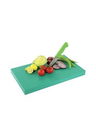 Resim Polietilen Kesme Tahtası Yeşil 25X35X2 Cm Kalınlık Kasap Şarküte 