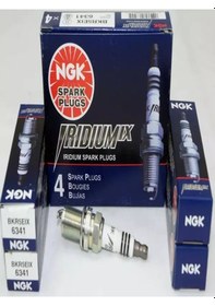 Resim Ngk Opel Astra F Benzinli İridyum Buji Seti 4'lü 1991-1998 İridyum 4 Adet Takım 