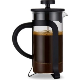 Resim PremiumPort Şık Siyah French Press 300 ml ile Kahve Keyfini Çıkarın 