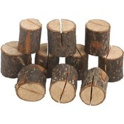 Resim Novahub 10 Adet Kütük Not Tutucu Klipsi, Yaratıcı Ev Dekor Aksesuarları, Kendin Yap Süsler 