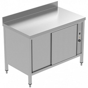 Resim Electrolux Professional Sıcaklık Dolabı 1 Ara Raf Ve 2 Kayar Kapılı Fanlı Isıtma Sırtlı - 1200 MM Plus GTC1210E 