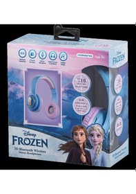Resim Bluetooth Kulaklık Disney Frozen Karlar Ülkesi Anna Elsa Mikrofonlu Kablosuz Çocuk Kulaklığı Lisanslı Dy-3054-fr 