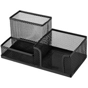 Resim Bigpoint Metal Perfore 3 Gözlü Set Siyah N11.14876 