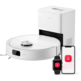 Resim Roborock S8 Pro Plus Akıllı Beyaz Robot Süpürge 10.00 HyperForce Emiş Gücü 