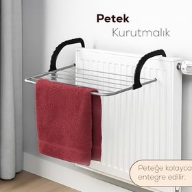 Resim Porsima Isıya Dayanıklı Petek Üstü Kurutmalık - Balkon Çamaşır Kurutma Askısı 
