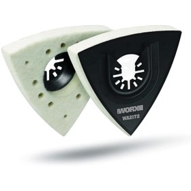 Resim Genel Markalar WA2172 Çok Amaçlı Raspalama Makinası İçin 75x75mm Universal Parlatma Keçesi 