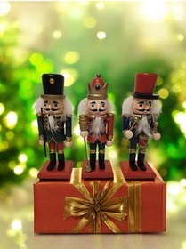 Resim 3'lü Fındıkkıran Dekoratif Obje - Siyah 