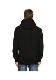 Resim Bant Giyim - Attack On Titan Siyah Kapşonlu Erkek Sweatshirt Siyah 