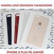 Resim İphone 8 Plus Arka Pil Batarya Kapağı (Cam) (185729095) 