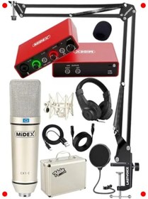 Resim markentegra Stüdyo Kayıt Seti: Mikrofon ve Ses Kartı 
