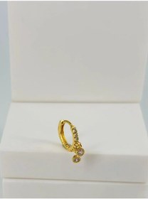 Resim Zirkon Taşlı Uç Kısmı : Pirinç Kıkırdak Bar Uzunluğu : 6 Mm / Bar Kalınlığı 0.8 Mm / Top Boyu 3 Mm / Çap 8 Mm - Pt0080-1 Altın 