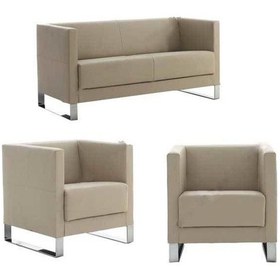 Resim Koltukstilim Elisa Ofis Kanepe Takımı Krem 