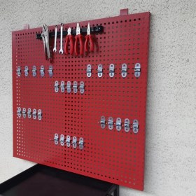 Resim Vıktec 1 Metre Delikli Metal Takım Asma Panosu 