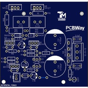 Resim 50 Watt Tek Kanal Mono Amfi Devresi C4793 - A1837 