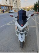 Resim MOTOCAM Sym Gts Evo 250 Ön Cam 2006 2013 Model 63cm Siyah Renkli 4mm 10cm daha Uzun 